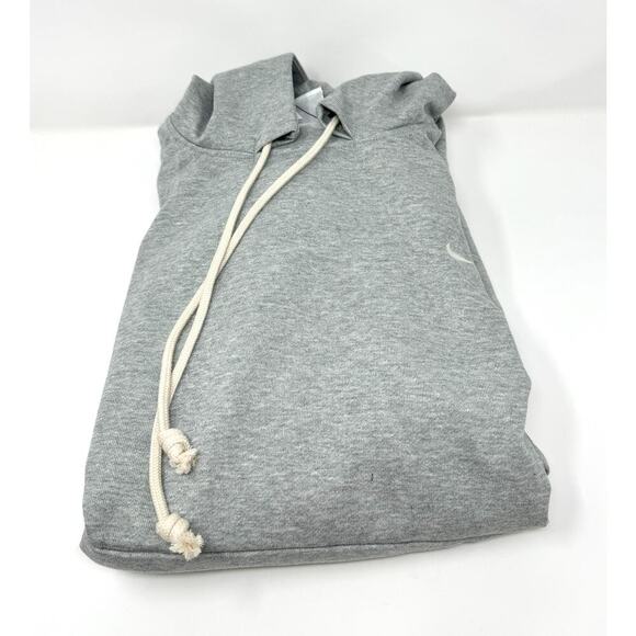 Nike Dri-FIT Standard Issue Men's Pullover Basketball Hoodie, Gray, Size S - Picture 3 of 9